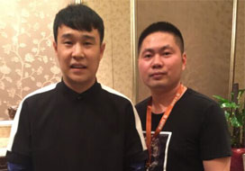 广州运达娱乐与明星合影